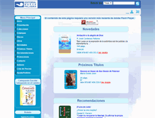 Tablet Screenshot of palabraediciones.com